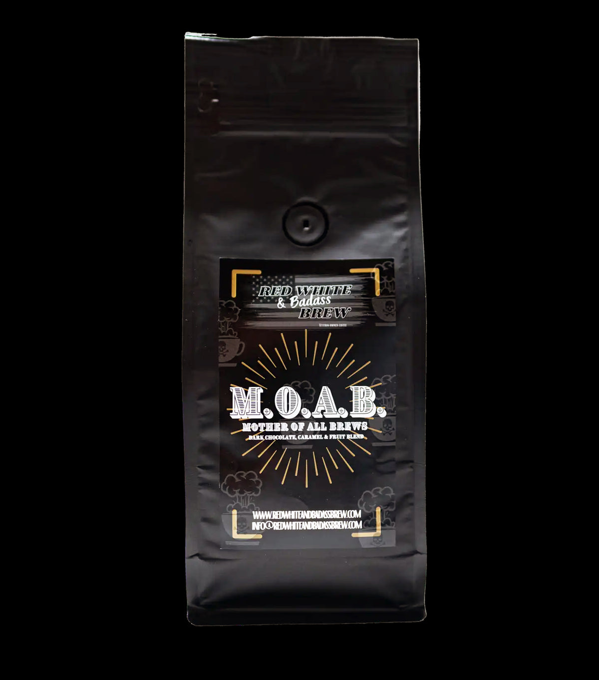 M.O.A.B (MOTHER OF ALL BREWS) - Red, White, & Badass Brew