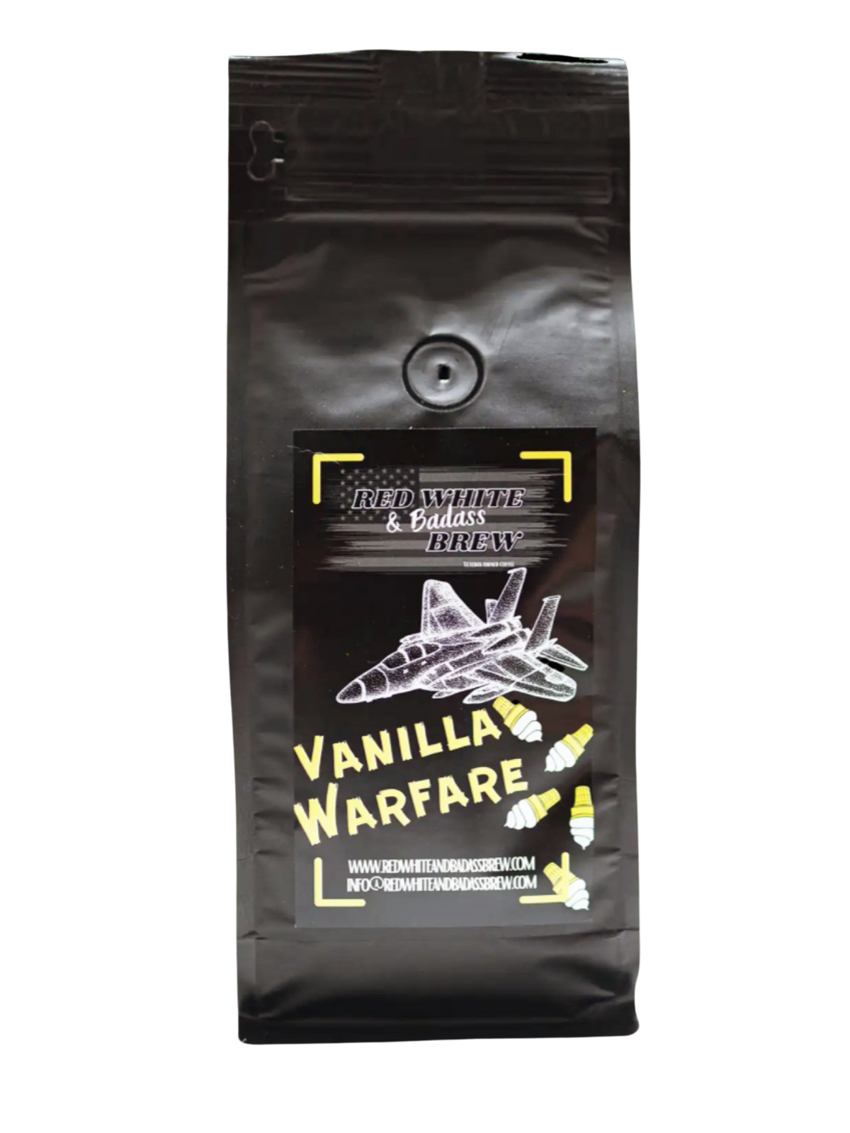 VANILLA WARFARE - Red, White, & Badass Brew