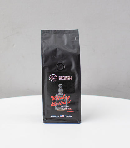 WHISKEY BUSINESS - Red, White, & Badass Brew