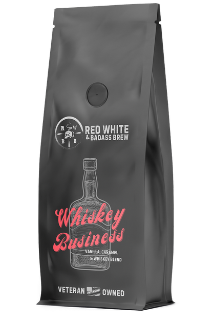 WHISKEY BUSINESS - Red, White, & Badass Brew