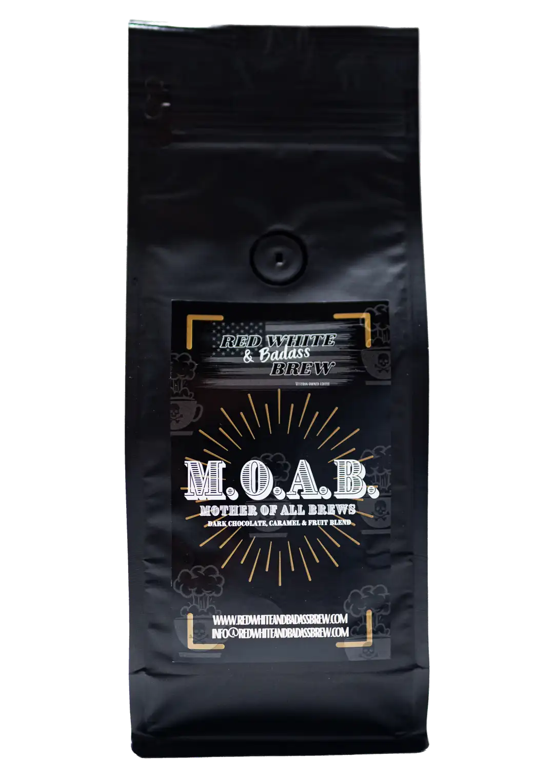 M.O.A.B (MOTHER OF ALL BREWS) - Red, White, & Badass Brew